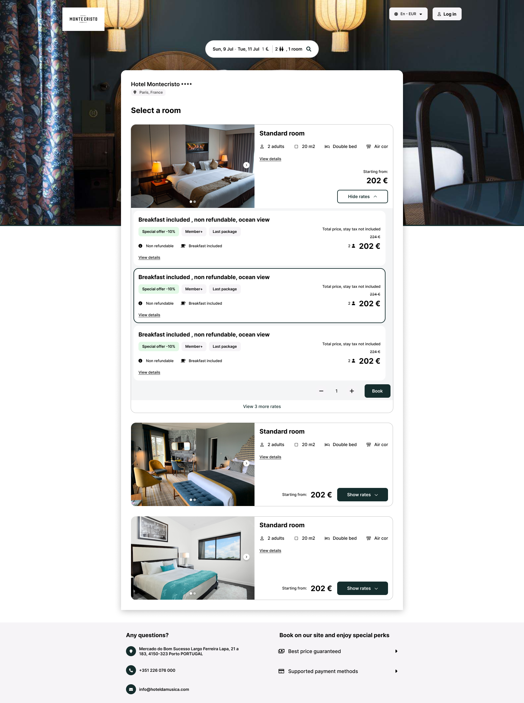 Design process – Version 2 example 2